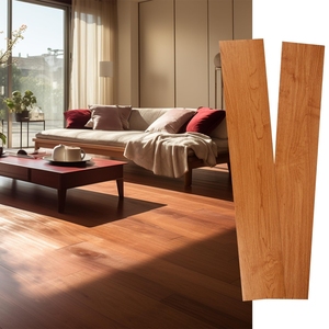 Autocollants en <span class=keywords><strong>PVC</strong></span> vinyle imperméables à effet bois, carreaux de sol autocollants à peler et coller, carreaux de sol en céramique, vente chaude - Product Image 1