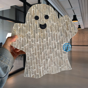 Nuevo diseño, superventas, fantasma de nácar para decoración de Halloween, fantasma de concha de mosaico único hecho en Vietnam - Product Image 1