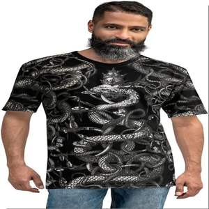 Camiseta de gimnasio de algodón 100% para hombre, la mejor calidad de punto de Camiseta deportiva, camiseta de impresión Digital por sublimación de poliéster - Product Image 1