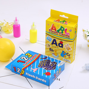 Tarjetas de Aprendizaje del Alfabeto Inglés para Niños, Tarjetas con Imágenes de Palabras ABC y Números del 1 al 3, Juguete Educativo para Niños - Product Image 4