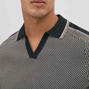 Verano nuevo bordado su logotipo Color y tamaño mezclados 100% algodón Unisex personalizado hombres Polo camisas, - Product Image 3