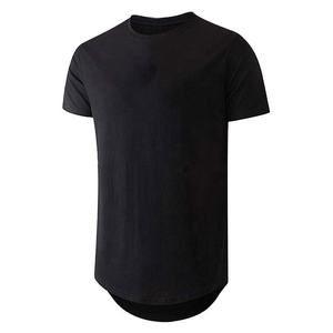 เสื้อยืดผู้ชายแบบแห้งเร็วแขนสั้นผ้าเทอร์รี่สีพื้นสำหรับ100% เหมาะสำหรับคนรุ่นเฮฟวี่เวท - Product Image 4