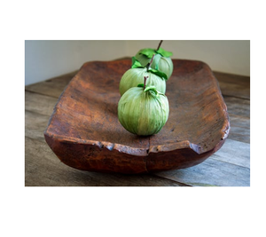 Bol décoratif en bois maison étaient table bougie bols à pâte en bois fabriqués à la main bol à pâte en bois d'acacia de belle qualité - Product Image 5