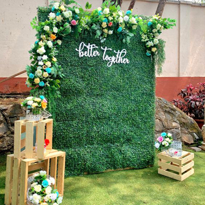 Nhân Tạo Màu Xanh Lá Cây Tường Cho Ngoài Trời Trong Nhà Hàng Rào Dọc Vườn Cây Nhân Tạo Sống Tường Cho Nhà Vườn Trang Trí Nội Thất - Product Image 5