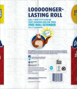 Papel Higiénico Charmin Ultra Strong - 6 Rollos Jumbo - Product Image 4