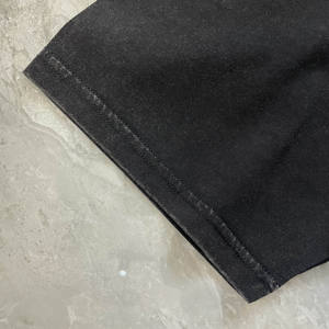 Ensemble T-shirt et short streetwear d'été personnalisé pour homme, coupe oversize unisexe, en coton biologique délavé et vieilli, respirant, décontracté et uni - Product Image 6