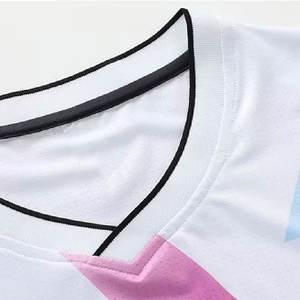 Venta al por mayor personalizado de alta calidad de secado rápido que absorbe la humedad uniforme de tenis diseño frontal su propia ropa de poliéster 100% transpirable - Product Image 6