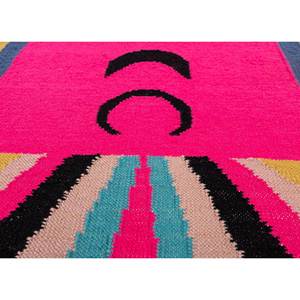 Alfombra de Lana Grande Zen & Zest, Rectangular 9x12, Estilo Clásico con Patrón Abstracto en Rojo y Naranja para Entrada - ADWP-13078 - Product Image 3