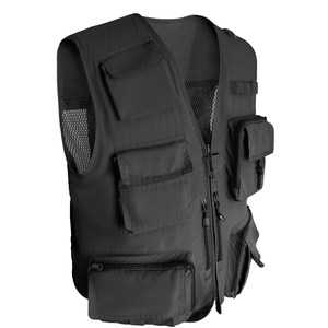 Nouveau gilet cargo respirant sans manches multi-poches à prix réduit pour hommes - Product Image 5