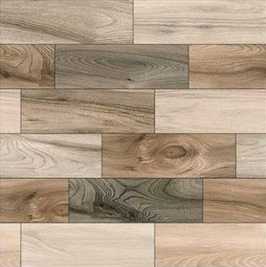 Área exterior Madera Rústica Serie 400X400mm Azulejos de estacionamiento de espacio exterior Modelo 50307 Fuerza suprema-12mm por NOVAC CERAMIC - Product Image 3