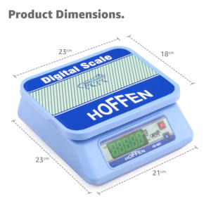 Balance électronique numérique Hoffen 30 kg 1 g avec écran LCD, en plastique, de qualité commerciale, pour le mélange de peinture, OEM ODM 1 - Product Image 3