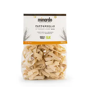 Pappardelle pasta biologica di grano duro-pasta di qualità primaria di alta qualità per ristorante michelin stars