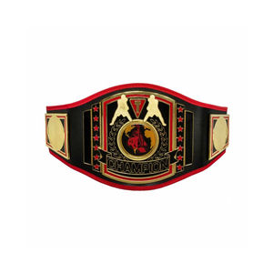 Ceinture de championnat de poids lourd personnalisée, sangle en cuir, ceinture de championnat de boxe, MMA, lutte - Product Image 3
