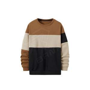 Nouveau design 2024 – Sweat-shirt d'hiver uni pour homme, col rond, coupe classique, pull personnalisé sur mesure, OEM, en vente - Product Image 1