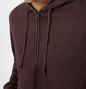 Sudadera con Capucha de Forro Polar Personalizada para Hombre, Cierre Completo, Corte Regular, Impermeable, Cortavientos, Impresión Digital para Invierno - Product Image 3