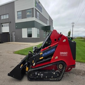 Used Toro Dingo Tk300 Compact <b>Track</b> Loader Red Gasoline Skid Steer With Front Attachment Crawler Loaders For Sale - Product Image 1