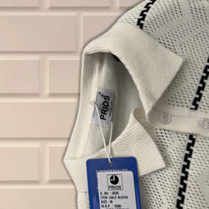 Fabricant de t-shirts personnalisés pour hommes pour polo avec fermeture à glissière Streetwear Casual Fashion Formal Style Embroidered Technic - Product Image 5