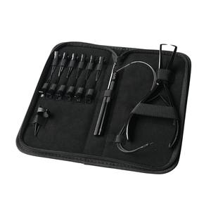 Professional Microbead <b>Hair</b> <b>Extension</b> <b>Tool</b> Set Featuring Remover Plier Loop & Hook Threader, Needles, Parting Ring, & 12 Clips - Product Image 6