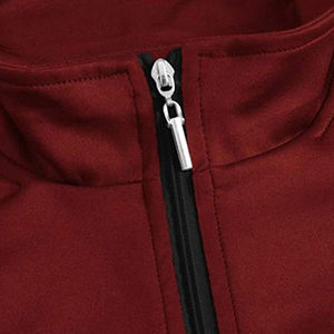 Logo personnalisé grande taille hommes survêtements pour la vente chaude motif solide à capuche vêtements de course ensembles de survêtements - Product Image 3