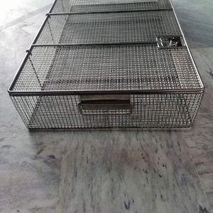 Professional Quality Surgical Stainless Steel Autoclave Sterilization Box Wire <b>Mesh</b> Sterilization Trays - Product Image 1