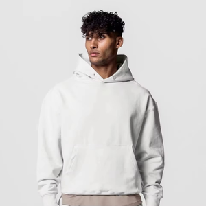 Conjunto Deportivo Personalizado con Logotipo para Hombre, Talla Grande, 2 Piezas, Sudadera con Capucha y Pantalones Deportivos, Transpirable, Secado Rápido, Diseño para Gimnasio, Entrenamiento y Running - Product Image 2