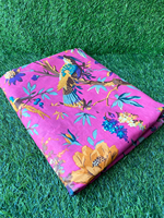 Tissus imprimés floraux 100% coton de haute qualité pour robes rideaux literie décor à la maison ou chemises sacs-vente en gros par la cour