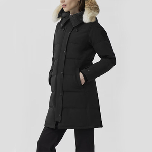 Parka d'hiver imperméable pour femme avec tissu en nylon durable, coupe-vent et longue durée pour une protection contre le froid - Product Image 2