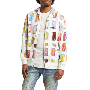 2025 Winter Wear Men's Custom Unisex <b>Thermal</b> <b>Hoodie</b> 100% Cotton Embroidered Breathable Oversized Plus Size - Product Image 2