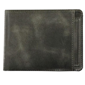 Portefeuille fin pour homme en cuir véritable fait main, écologique, tendance, de haute qualité, personnalisable, porte-cartes, fenêtre pour carte d'identité - Product Image 5