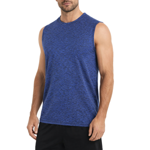 T-shirt de performance pour homme, écologique, respirant, évacuant l'humidité, séchage rapide, 100% polyester, col rond, coupe classique, 180g - Product Image 5