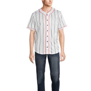 Vente en gros uniforme de maillot de baseball de haute qualité imprimé par sublimation de maillot de baseball personnalisé - Product Image 2