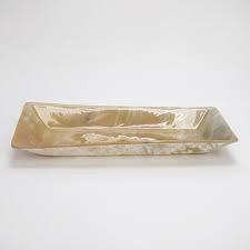 Vente chaude corne de buffle artisanat plateau sculpté plat de service plateau de fruits secs Table à manger décor corne plaque toutes tailles décoration de la maison - Product Image 4