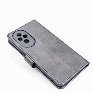 Support magnétique en cuir personnalisé étui de téléphone pliable fentes pour cartes finition galvanoplastie pour Pixel-Design de couleur pure - Product Image 1