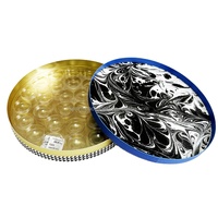 Boîte d'emballage ronde personnalisée pour chocolats, confiseries et bonbons, avec lamination mate, pour une présentation unique