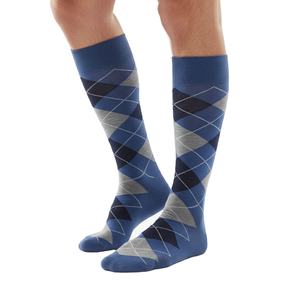 OEM Best Seller Ekose Argyle Chaussettes pour hommes Confortables Antibactériennes Personnalisables avec votre marque 80% coton 17% nylon 3% élasthanne - Product Image 6