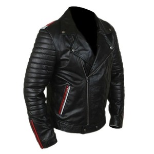 2025 Oem Service Leather <b>Jackets</b> <b>Men</b> Black Color <b>Men</b> Leather <b>Jacket</b> Full Sleeve Product Leather <b>Jacket</b> for <b>Men</b> - Product Image 5