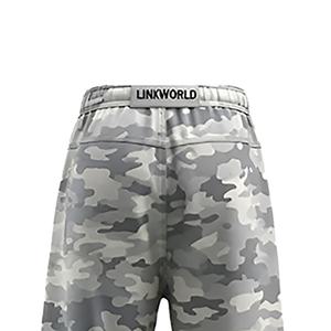 2025กางเกงเอวสูงทรงตรงสำหรับผู้ชาย, กางเกงแฟชั่นแนวสตรีทฮิปฮอปจากแรงบันดาลใจในการถักทอซักขนาดกลางโลโก้ตามสั่งฤดูร้อน - Product Image 5