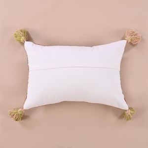 Best Prices 45x45cm Bohemian Style Giraffe Embroidered Inflatable Cotton <b>Sofa</b> Cushion <b>Covers</b> Woven Function Pillows Positioners - Product Image 4