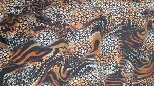 Tissu Georgette en mousseline de soie satin polyester imprimé de haute qualité - Product Image 5