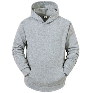 High Quality Solid Grey Winter Casual <b>Tracksuit</b> 2-Piece Jogging Set Custom Logo Unisex 100% Polyester Breathable Fleece - Product Image 2