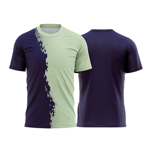 Camiseta de Fútbol Sublimada de Manga Corta con Cuello Redondo, Nombre del Equipo Personalizado, Secado Rápido, Transpirable, Ligera, 100% Poliéster, Unisex para Adultos - Product Image 5