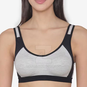 Soutien-gorge de sport pour femmes, tissu respirant et extensible, maintien élevé, séchage rapide, écologique, parfait pour le yoga, l'entraînement et les vêtements de sport - Product Image 1