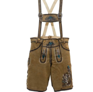 Lederhosen Bavarian lederhosen แบบคลาสสิกสำหรับผู้ชายขายส่ง - Product Image 1