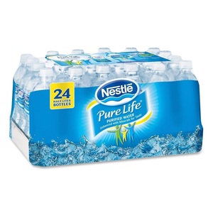 น้ำแร่บริสุทธิ์ 330 มล. ยี่ห้ออีเวียนและฟิจิ แหล่งน้ำพุธรรมชาติ ได้รับการรับรองโคเชอร์ ผลิตในโปรตุเกส บรรจุขวดพลาสติก - Product Image 3