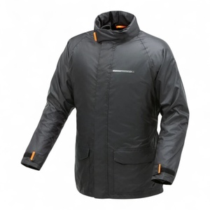 Tucano Urbano DILUVIO DAY HYDROSCUD CE EN 343:2019 <b>Rain</b> <b>Jacket</b> <b>Black</b>-for Travel and Hiking - Product Image 1