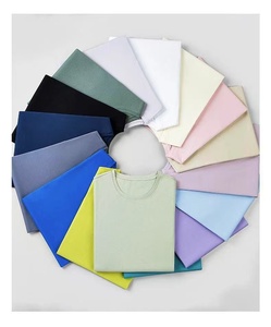 High Quality Men's T-Shirts Top Cotton Printed Plain Casual Neck Short Sleeve Breathable Jersey <b>Tshirts</b> - Product Image 6