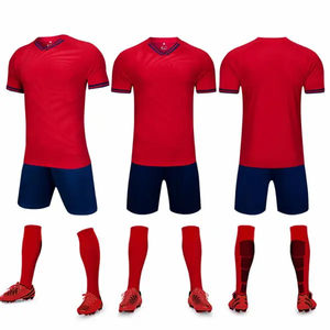 Camiseta de Fútbol de Secado Rápido, Uniforme de Entrenamiento Personalizado de Manga Corta, Ropa Deportiva Personalizada para Fútbol, Entrega Rápida, Conjuntos Deportivos - Product Image 4