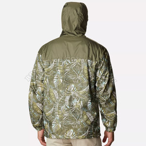 Vestes sur mesure grande taille pour hommes Veste coupe-vent de randonnée formelle en polyester léger et imperméable pour hommes - Product Image 2