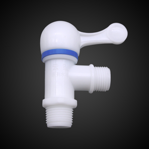 Fábrica Profesional de Grifos de Plástico, Válvula de Agua Unidireccional de 90 Grados, Válvula Angular de Plástico PP de 1/2 Pulgada - Product Image 1