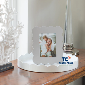 BANDEJA LACQUER moderna de alta calidad hecha a mano en Vietnam con acabado liso para mesa de comedor o exhibición de habitación - Product Image 1